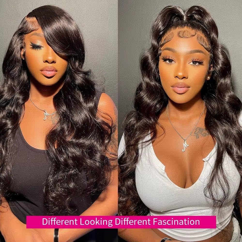 Haarpflege 13x6 HD Lace Body Wave Echthaarperücke 220% Leimlose Perücken | 10inches