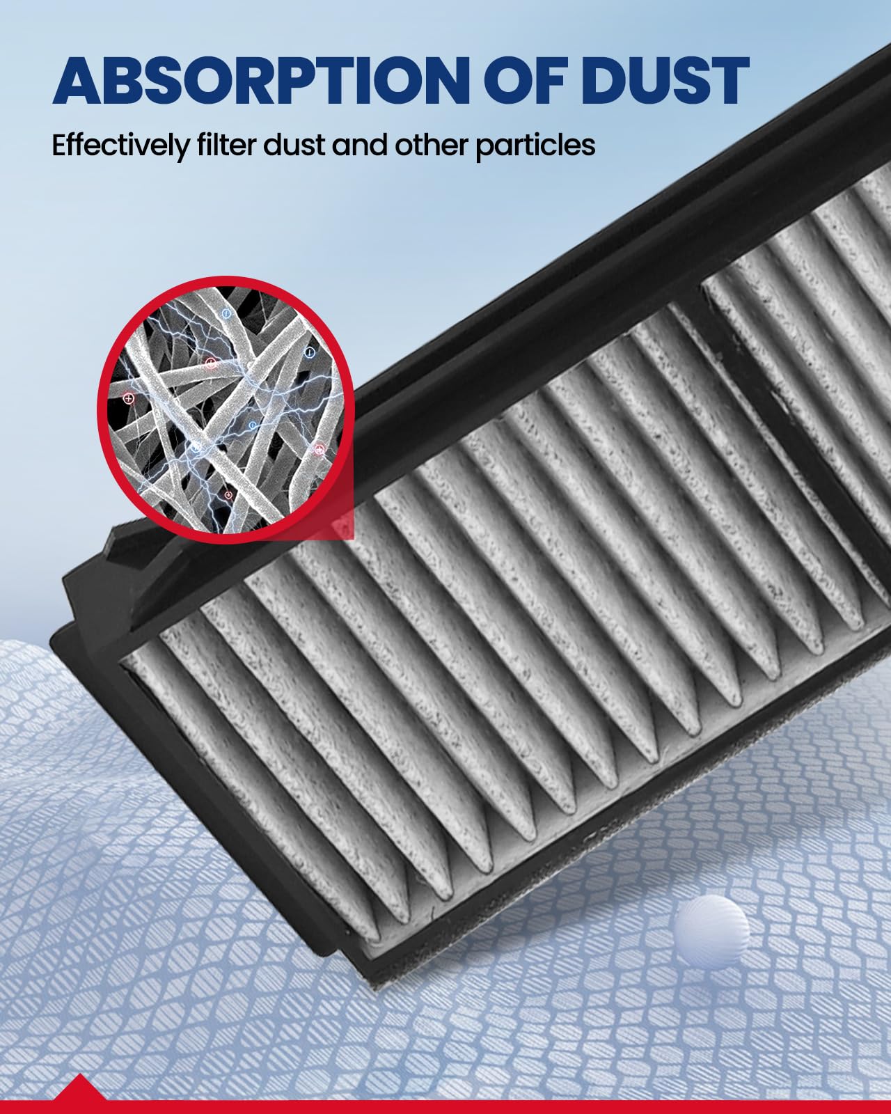 ACB ZONE 1 X Cabin Air Filter For Mazda 3 2004-2009 5 2006-2017 3 Sport, OEM Cabin Air Filter Replacement (CF10218 - View #4