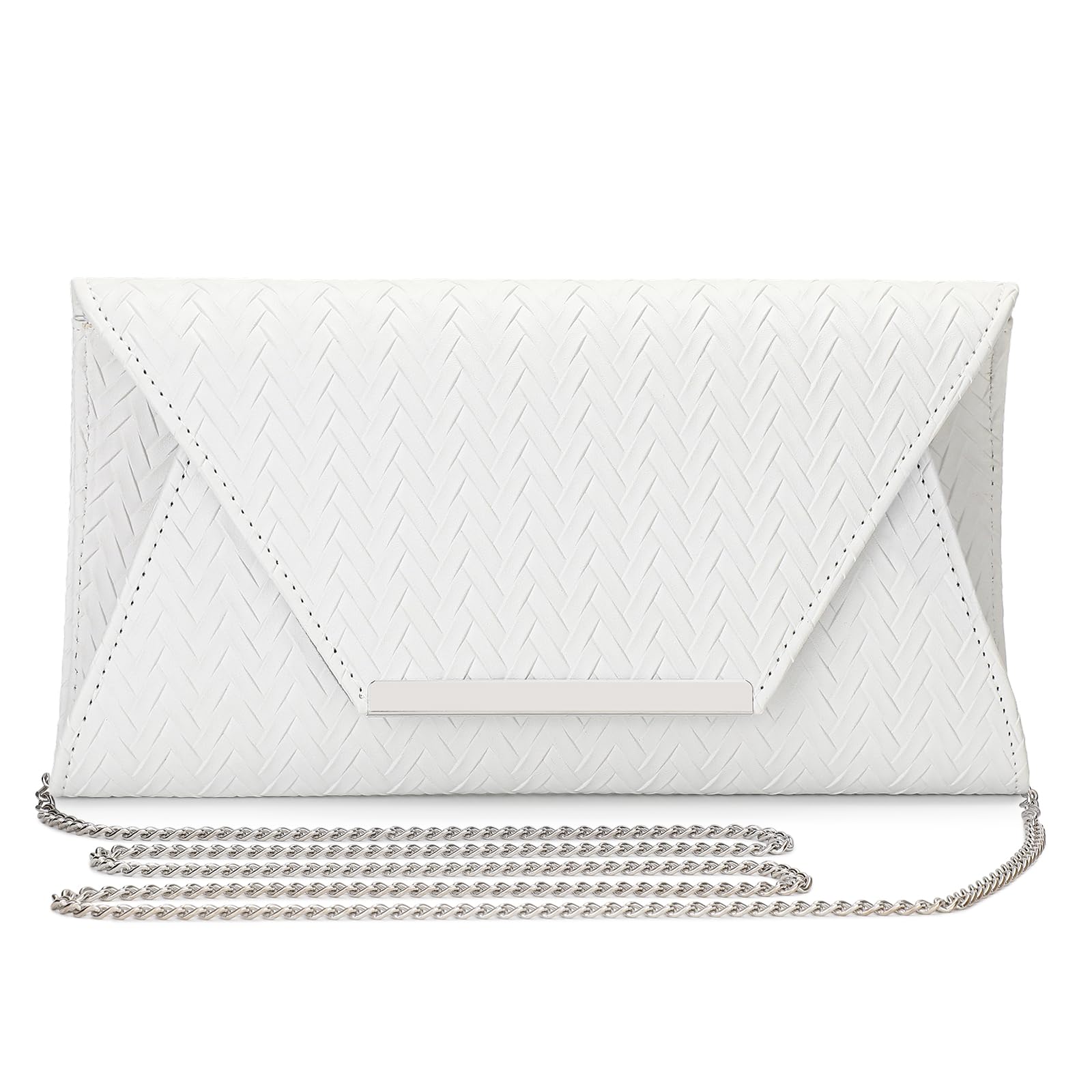 BAIGIO Sac de Soirée pour Femme Élégante Cuir PU Sac à main pour Fête de Mariage Pochettes et Clutches, Adapté pour Fête Mariage Banquet