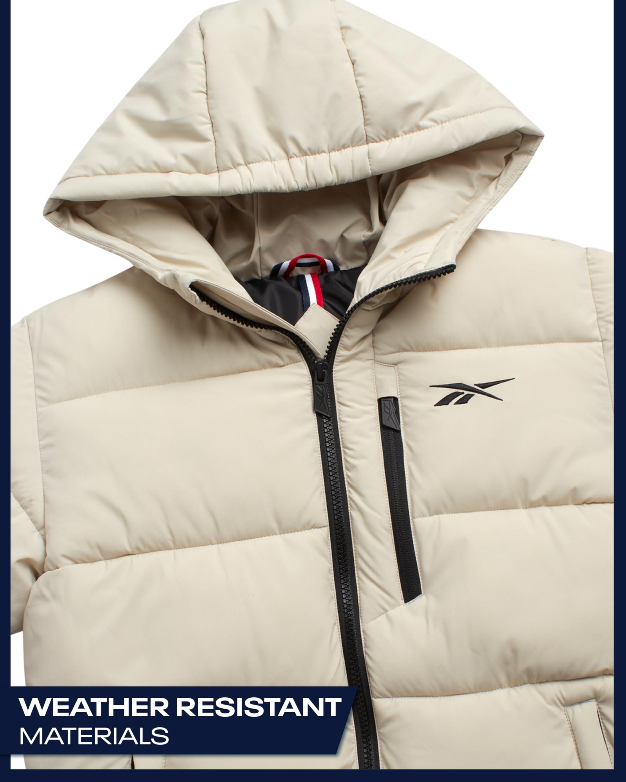 Reebok B Stretch Puffer Jkt Giacche Capispalla Bambini e ragazzi