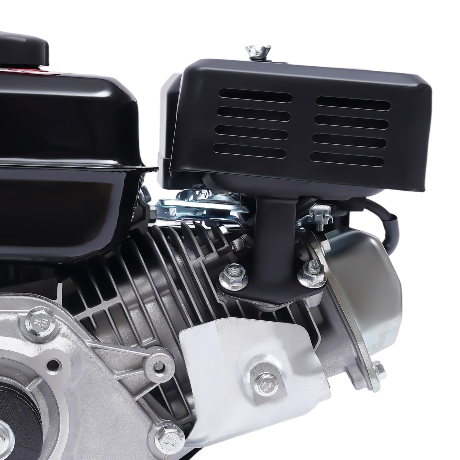 Motore a benzina 7,5 CV, 210 cc, motore a 4 tempi, raffreddato ad aria, avviamento elettrico e avviamento a fune, 3600 RPM per go-kart, generatore di corrente, idropulitrice, betoniera e compressore