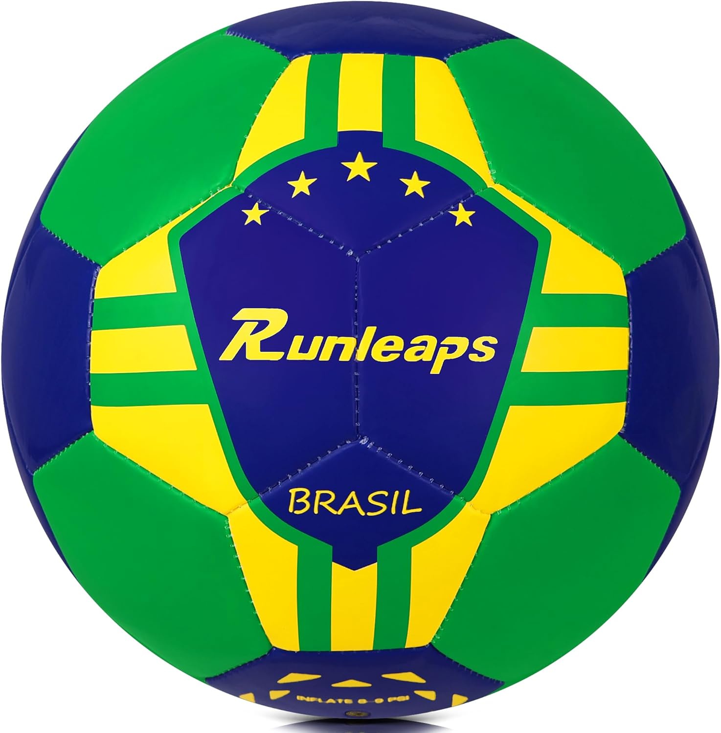 Futsal Ball,Futsal Soccer Ball,Great for Indoor or Outdoor,Low Bounce Size 4 for Training,Playing,Games