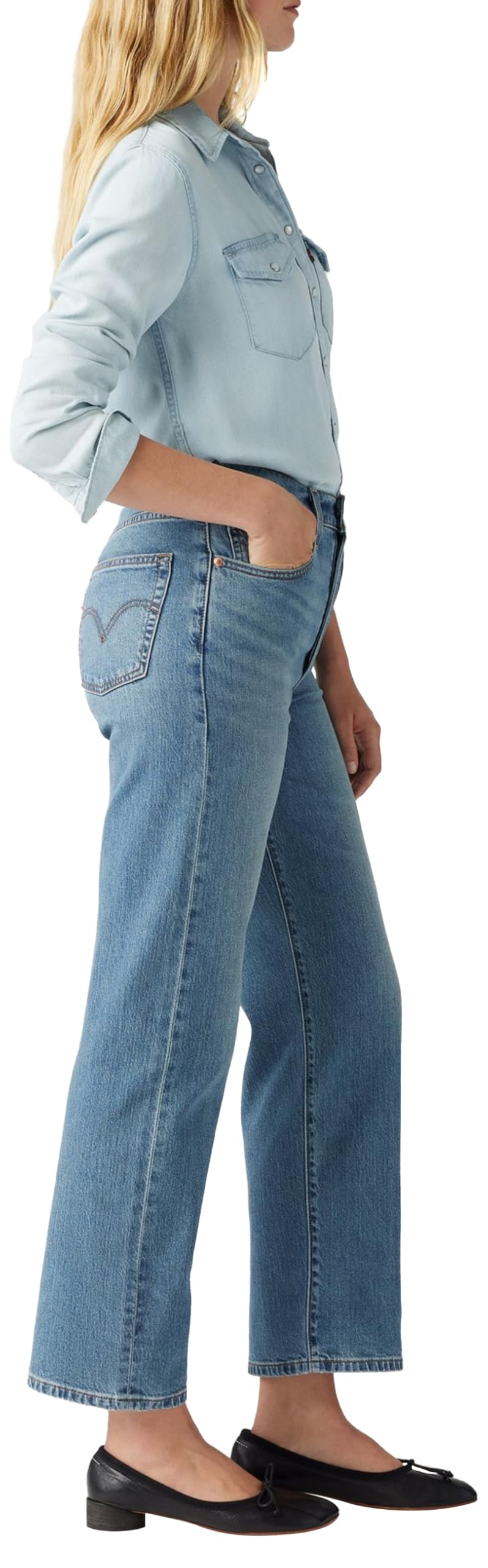 Levi's Women's Ribcage Straight Ankle Jeans — view 2