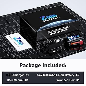 ベ2セル2 7.4V 5000mAh 2S 30C Smart G2 Hardcase LiPo Battery: IC5