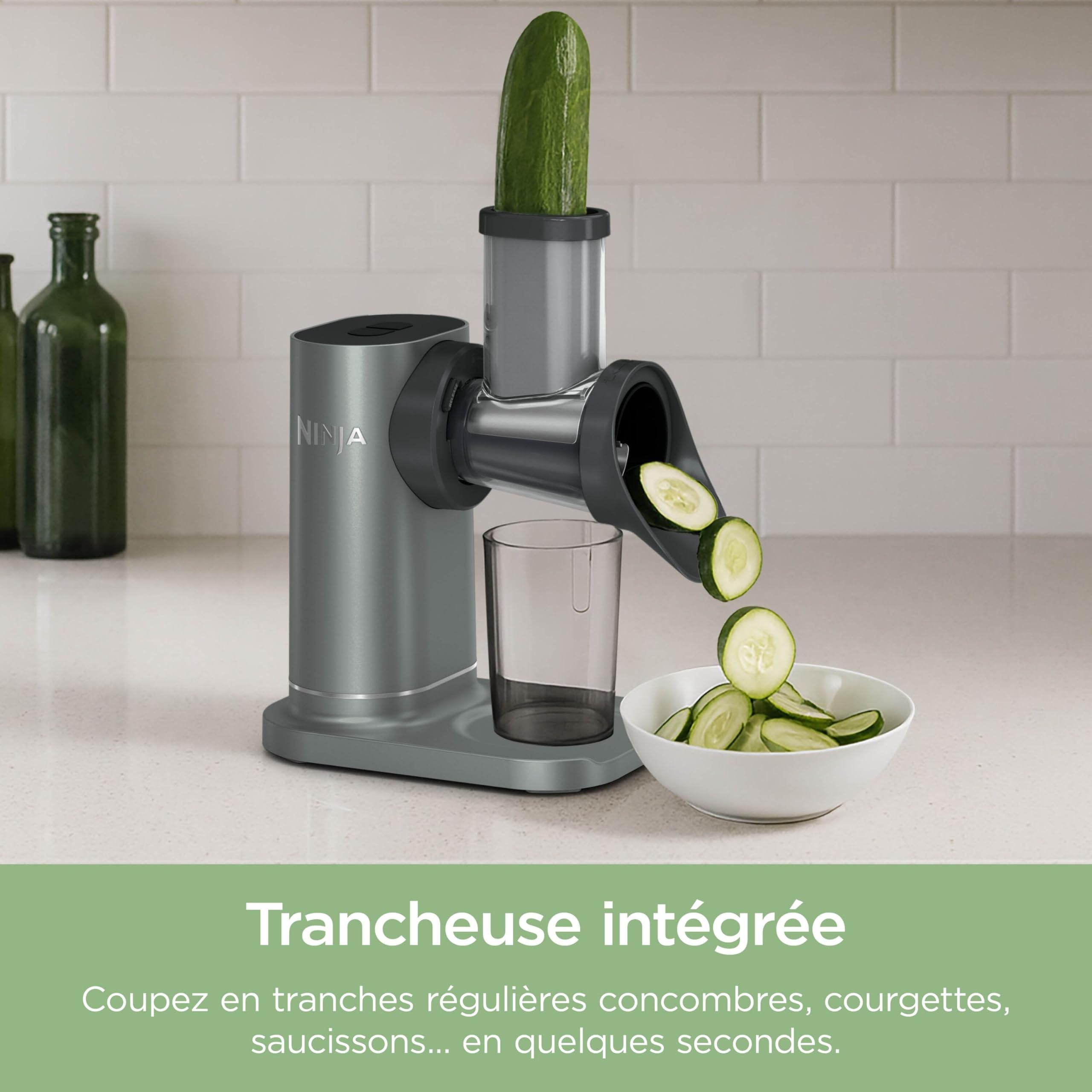 Ninja Extracteur de jus à froid 3-en-1,carafe de 700 ml JC152EU