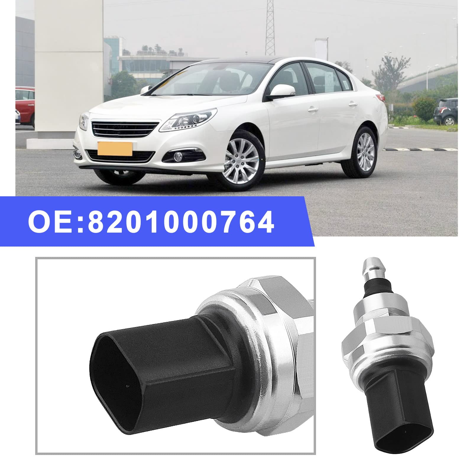 8201000764 51cp05-03 223651719r Vacuum Boost Exhaust Air Pressure Sensor For Renault Dacia Opel Vauxhall Nissan 1.5 1.6 2.0 Dci - Pressure Sensor