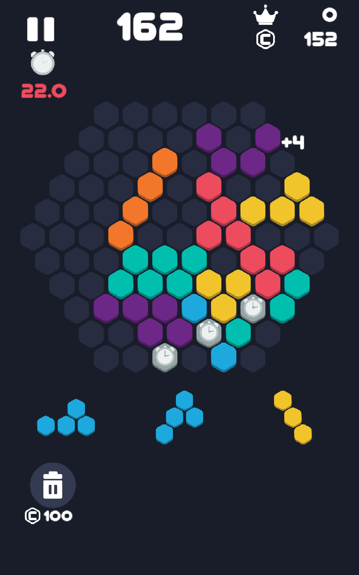 Hex Fill 1010 Square & Hexagon Blocks Puzzle App on Amazon Appstore