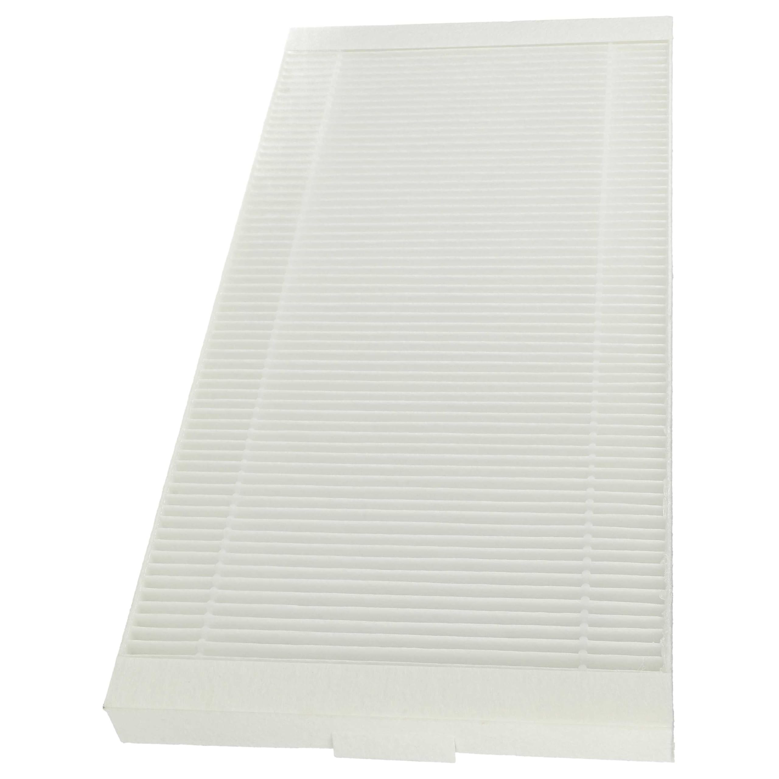 vhbw 2x Pollenfilter kompatibel mit Tecalor THZ, 504, 404, 304 Lüftungsgerät - Luftfilter F7 Weiß