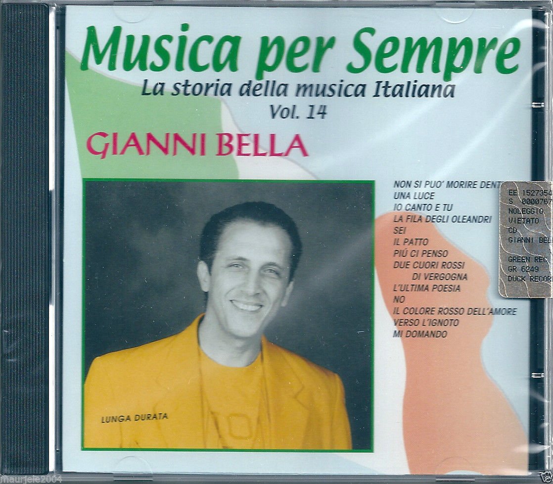 Il Meglio Di Gianni Bella (Cantaitalia)