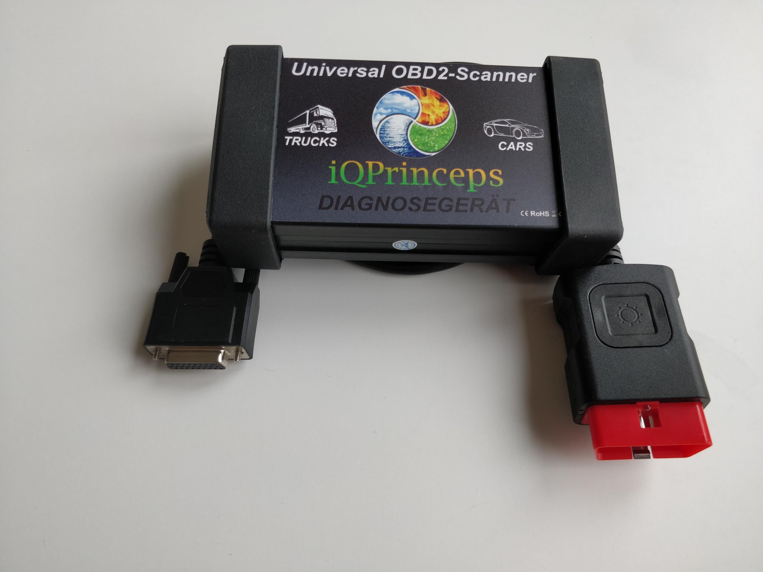 KFZ Profi Diagnosegerät PKW LKW Transporter bis BJ 2022 OBD2 Scanner Tester eOBD Fehlercode Auslegerät Bluetooth