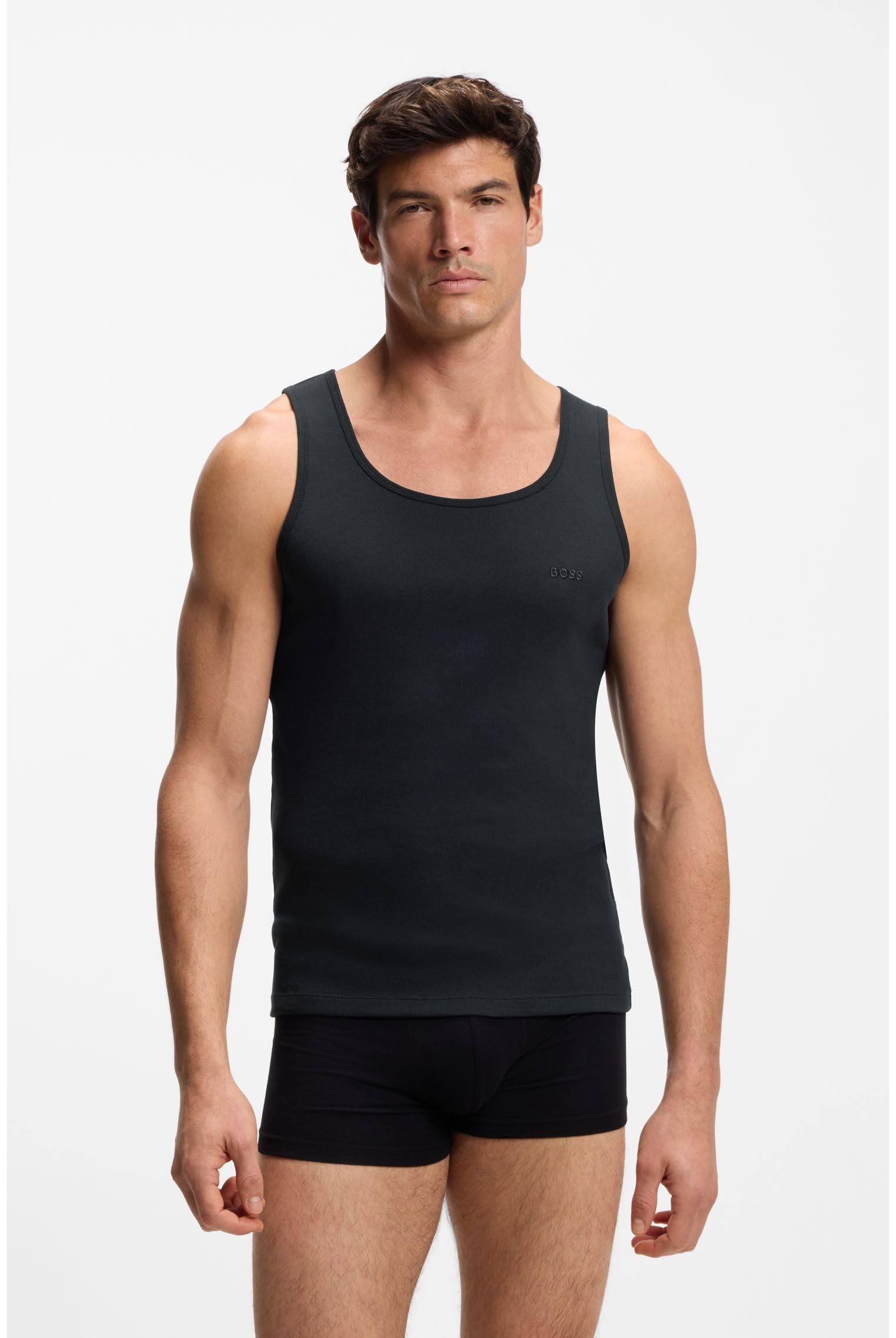 BOSS Gilet da uomo, Open Miscellaneous 971, L