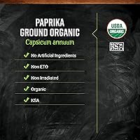 Vista 6 de FRONTIER Co-op Orgánica Paprika, piso, 1 libra Bulk Bolsa