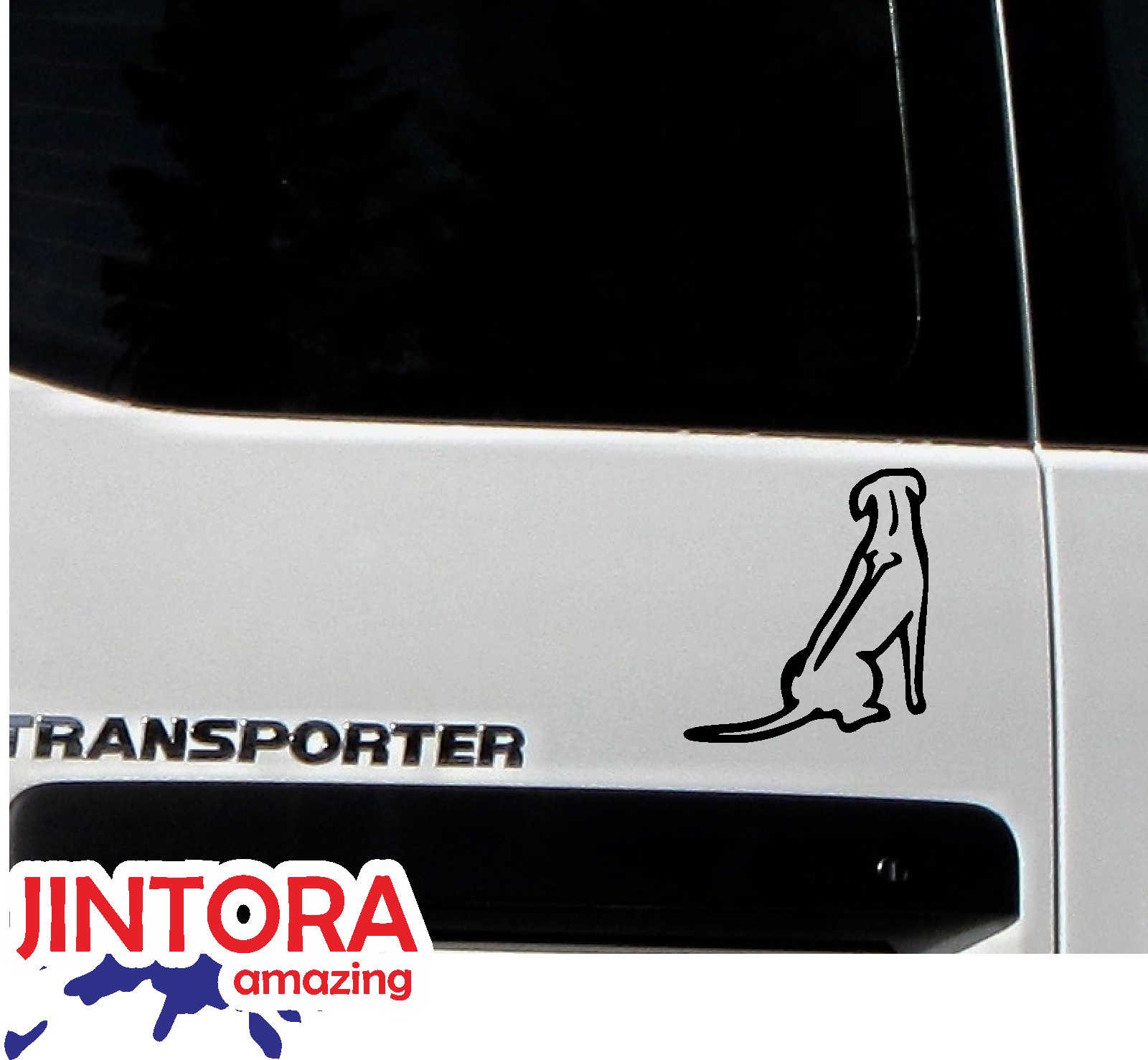 Rhodesian Ridgeback Autoaufkleber 88x99mm - Wetterfest & Selbstklebend