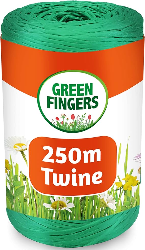250m Garden Twine Natural Green Durable Garden String Green Garden Twine for Plants Green