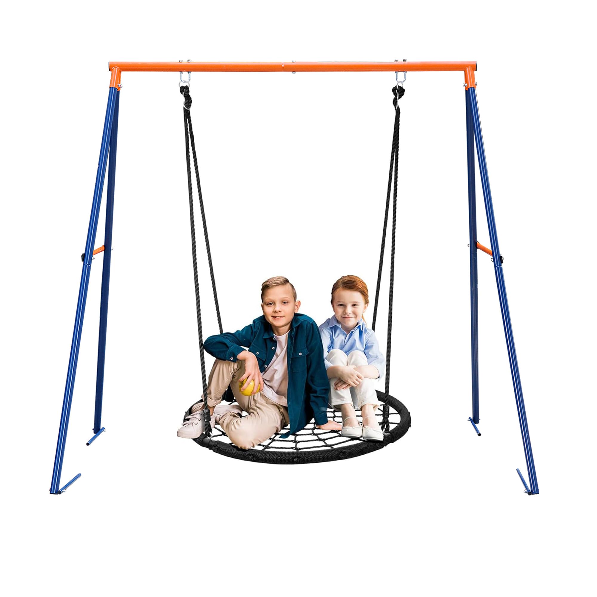 SUPER DEAL Spider Tree Swing Set with Stand, 48