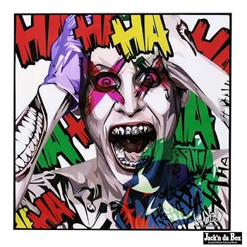 Amazon.co.jp: JOKER ジョーカー HAHAHA COMIC ポップアート