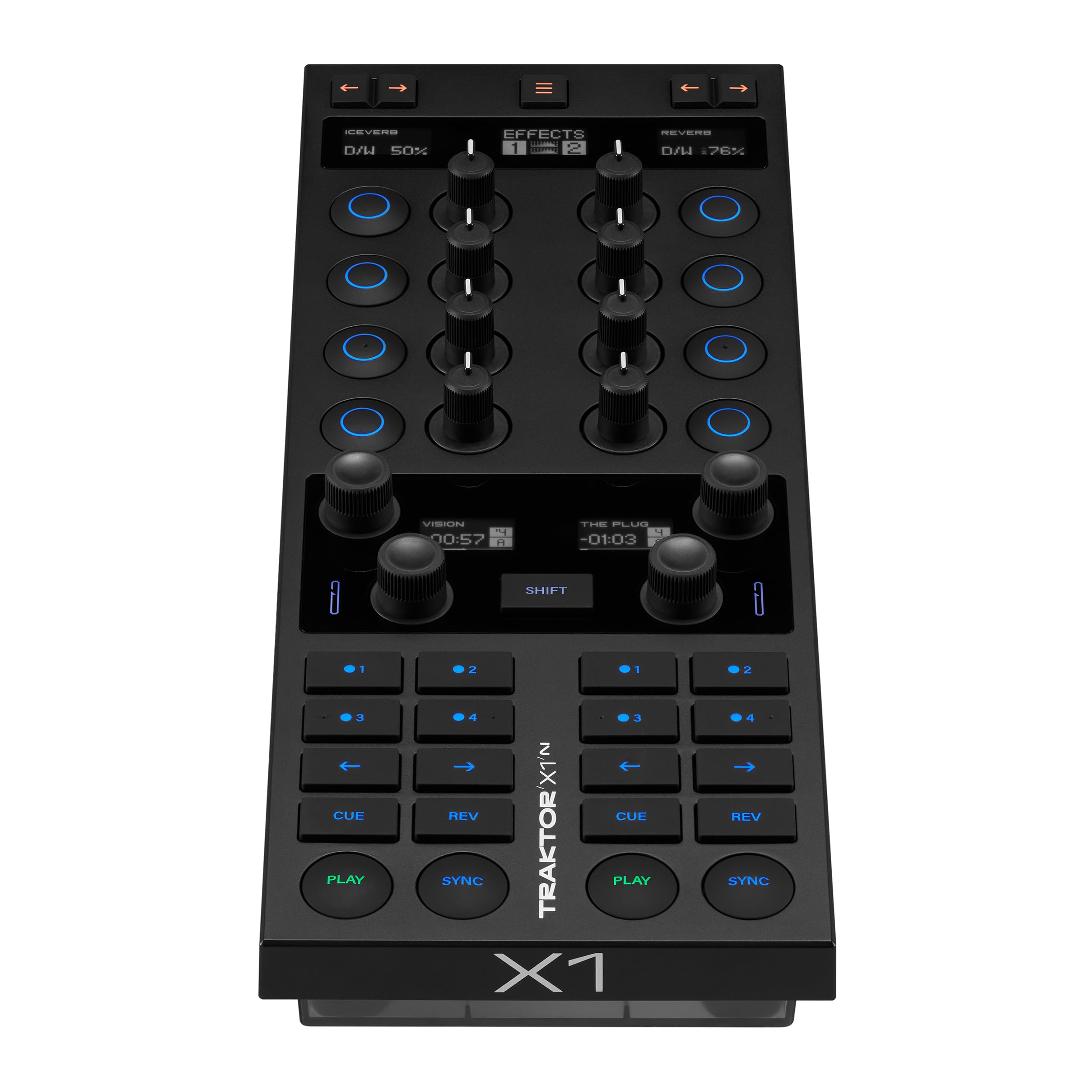 Amazon.com: Native Instruments Traktor X1 Portable Modular USB DJ