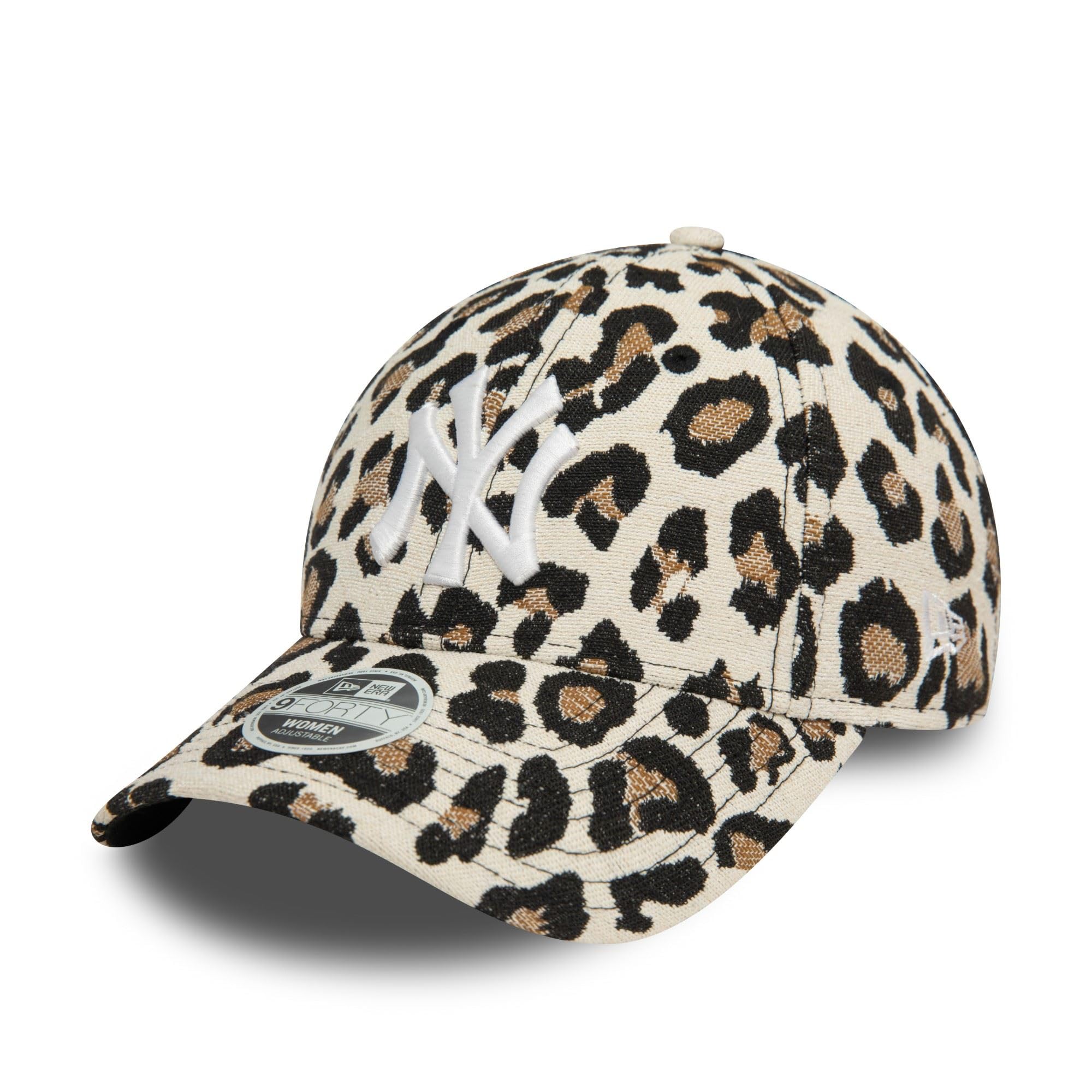New Era 9Forty Women Cap - Leopard Jacquard New York Yankees Black