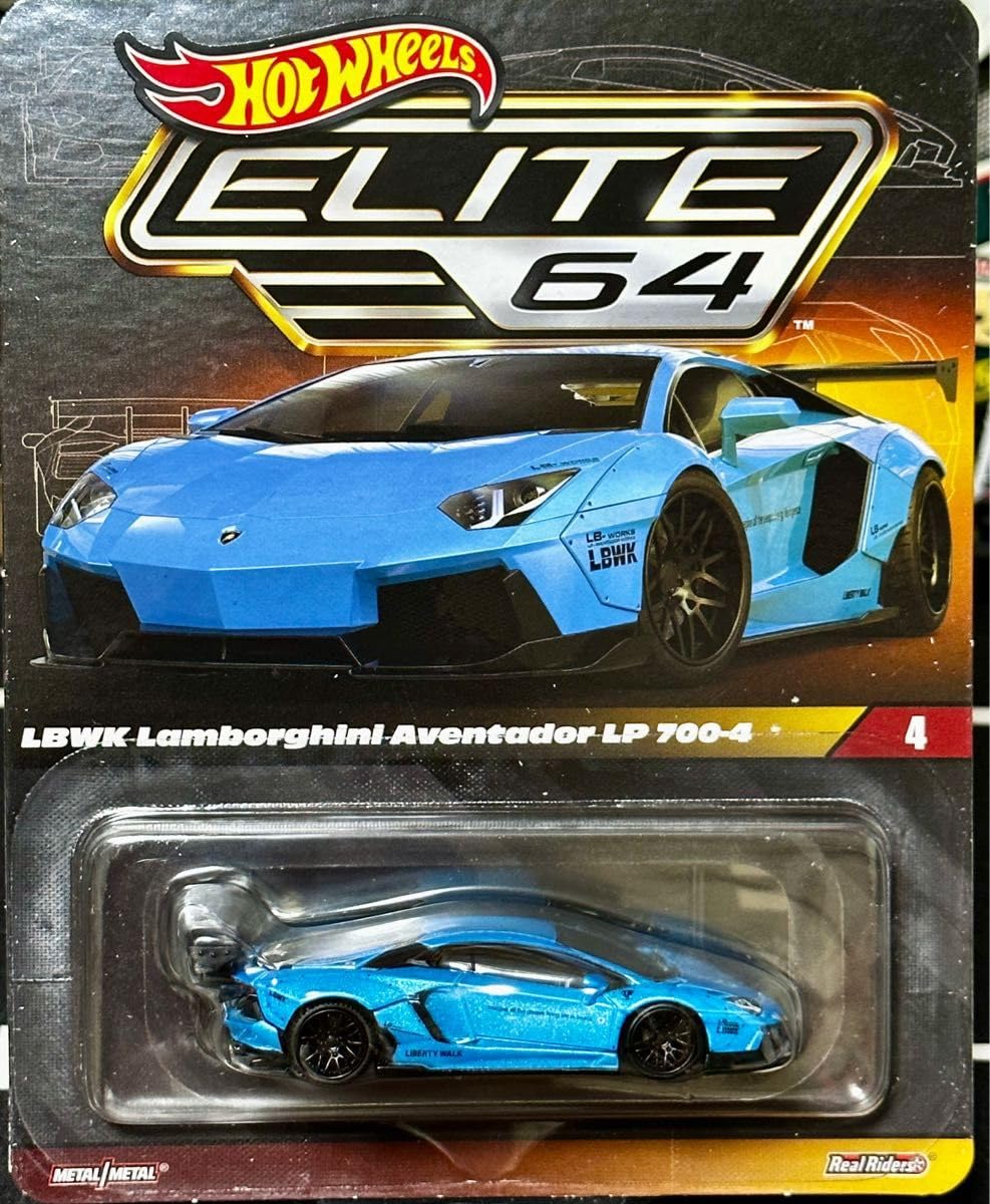 Amazon.co.jp: ホットウィール ELITE64 LBWK ランボルギーニ
