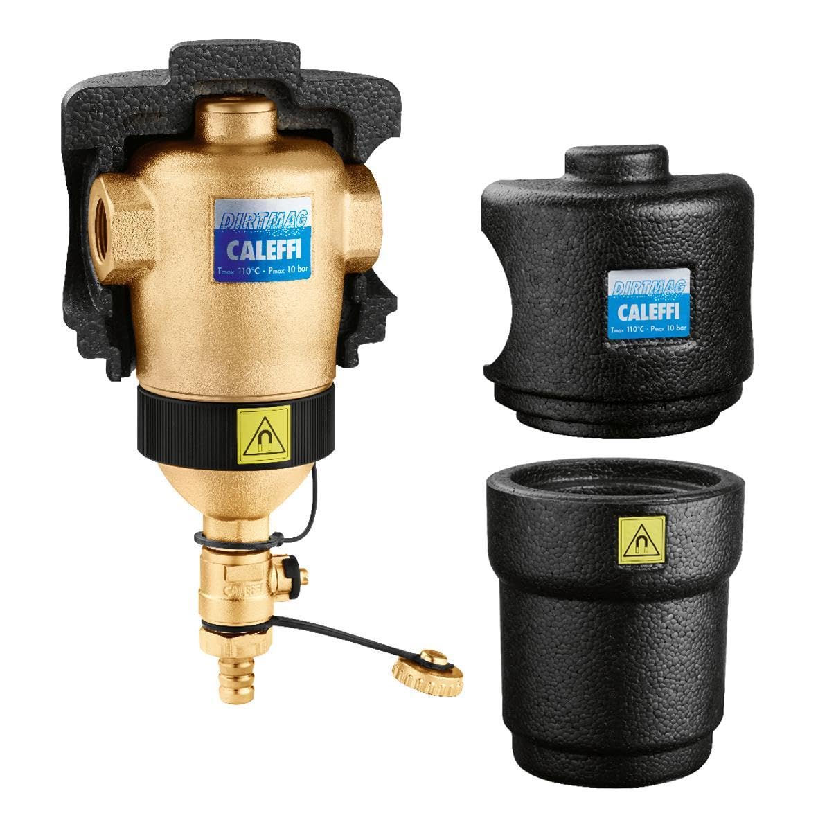 546315 3/4" DIRTMAG - Defangatore con magnete. Corpo in ottone CALEFFI