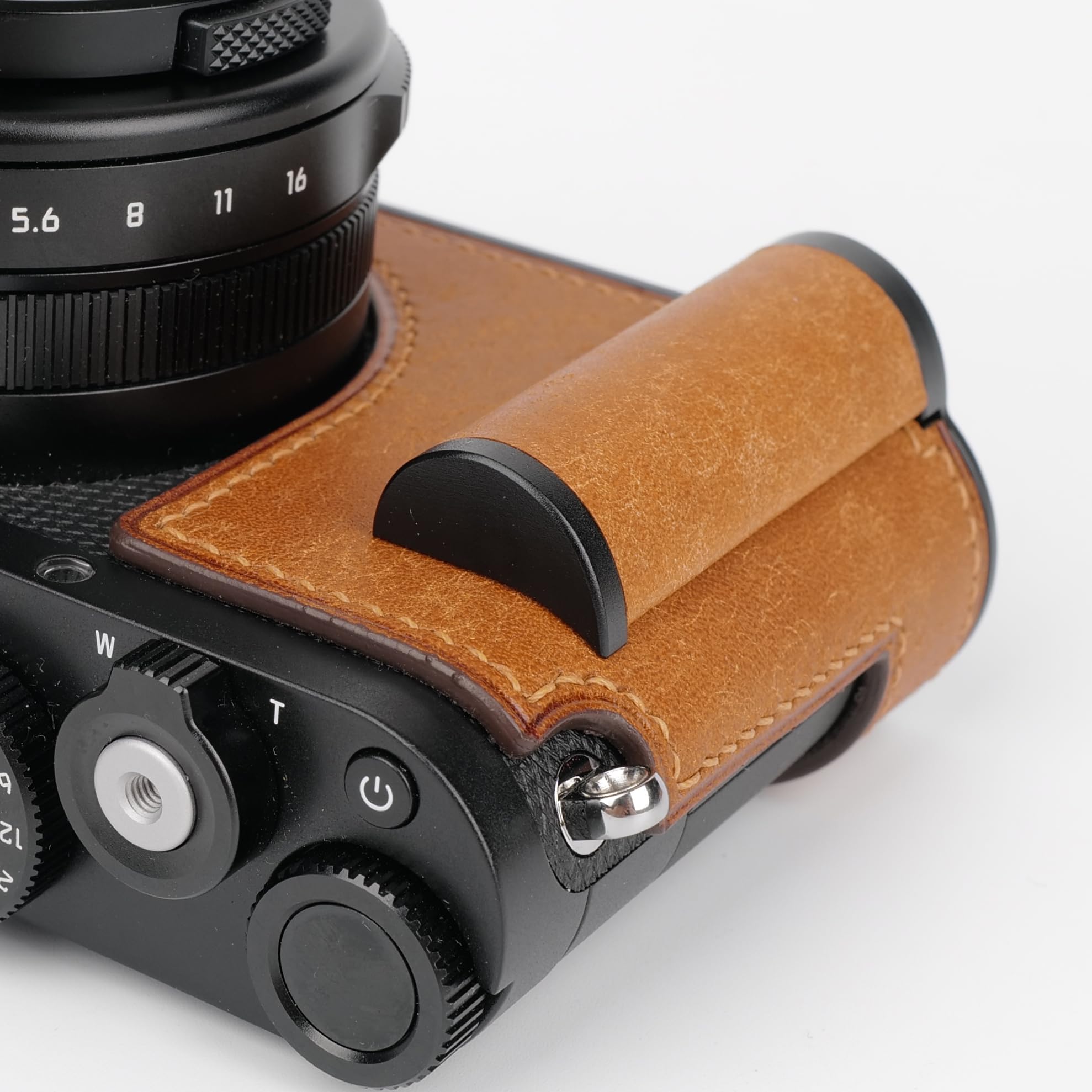 Amazon.com : Handmade Genuine Leather Camera Half Case for Leica D