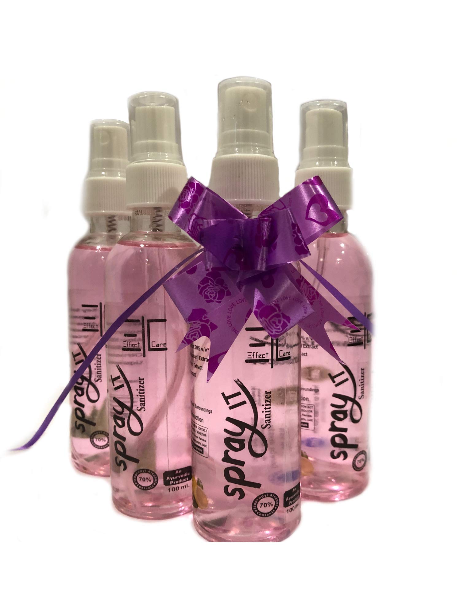 Generic Spray it sanitiser 100Ml (Pack of 4)