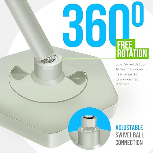 Miniatura 3 de AquaHomeGroup Cabezal de ducha filtrado de lujo, cabezal de ducha de lluvia de alta presión con filtro para cloro, óxido, sedimentos, cabezal de