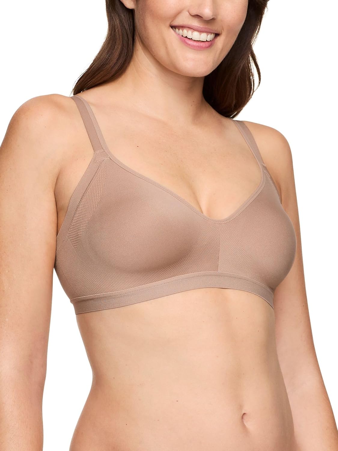 Warner's Women's Plus-Size Simply Perfect Easy Sized No Bulge Wirefree Bra
