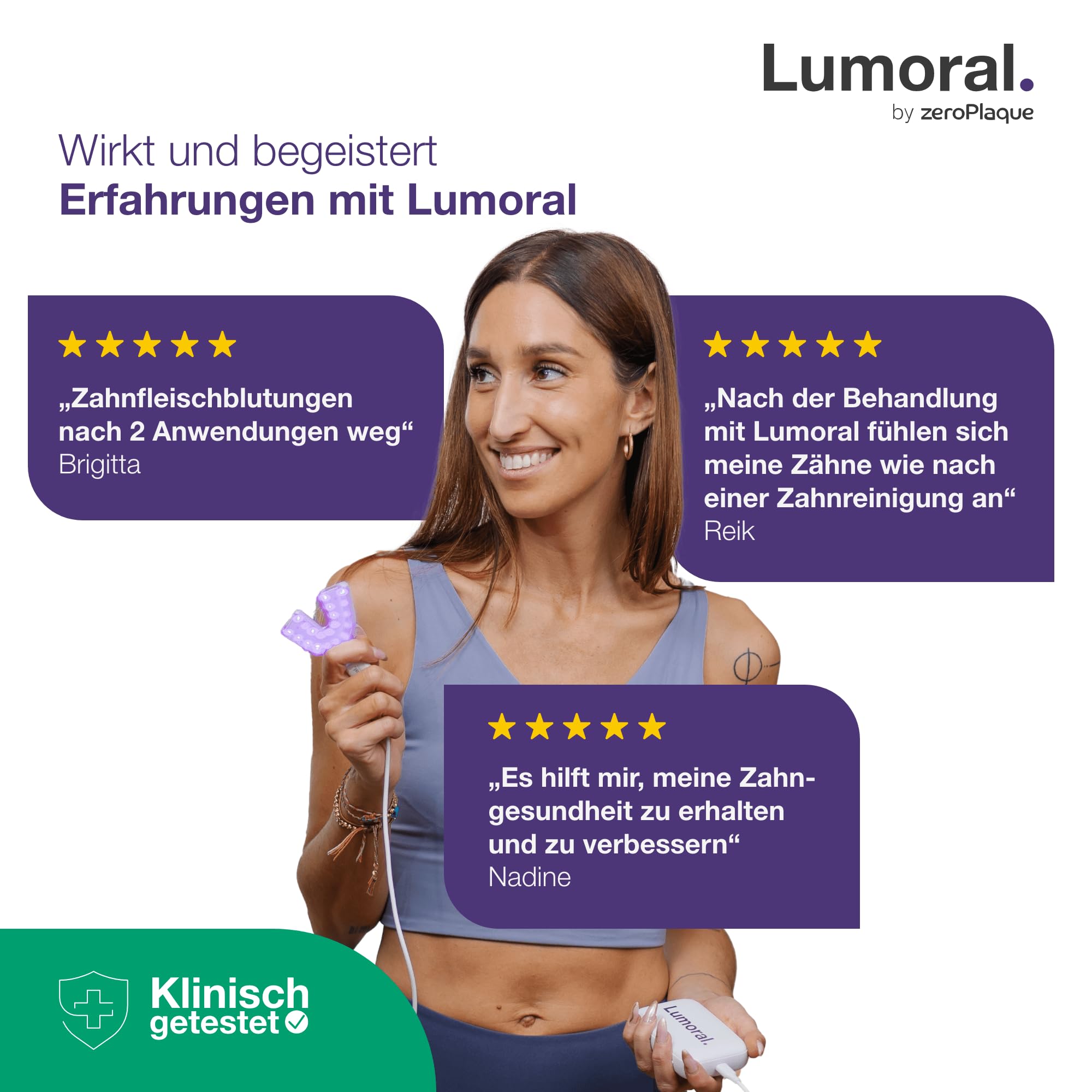 Zusätzliche Mundstück für Erwachsene