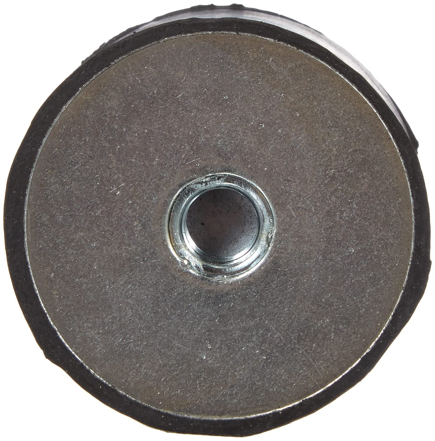 Machine Foot Furniture Foot Rubber Metal Element with Internal Thread Type C (M10 x 10, 50 x 30), Black - Image 2