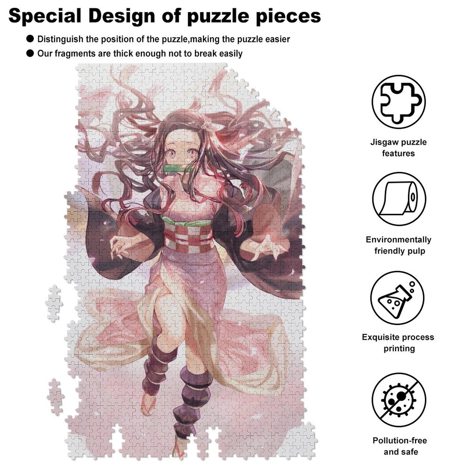 ねずこ Amazon.co.jp: 鬼滅の刃 ジグソーパズル 1000 PCS GMZR1103-竈門