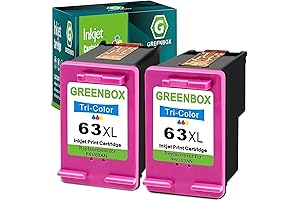 Remanufactured Ink Cartridge Replacement for HP 63XL 63 XL