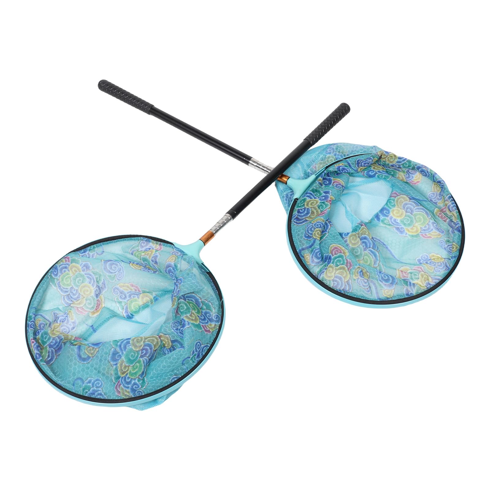 Lurrose 2pezzi Rete Da Pesca Telescopica Portatile Per Acqua Dolci Retino Per Skimmer Per Acquari Asta Estensibile Antiscivolo Per Ragazzo Ragazza e Insetti Accessori Per Pesca