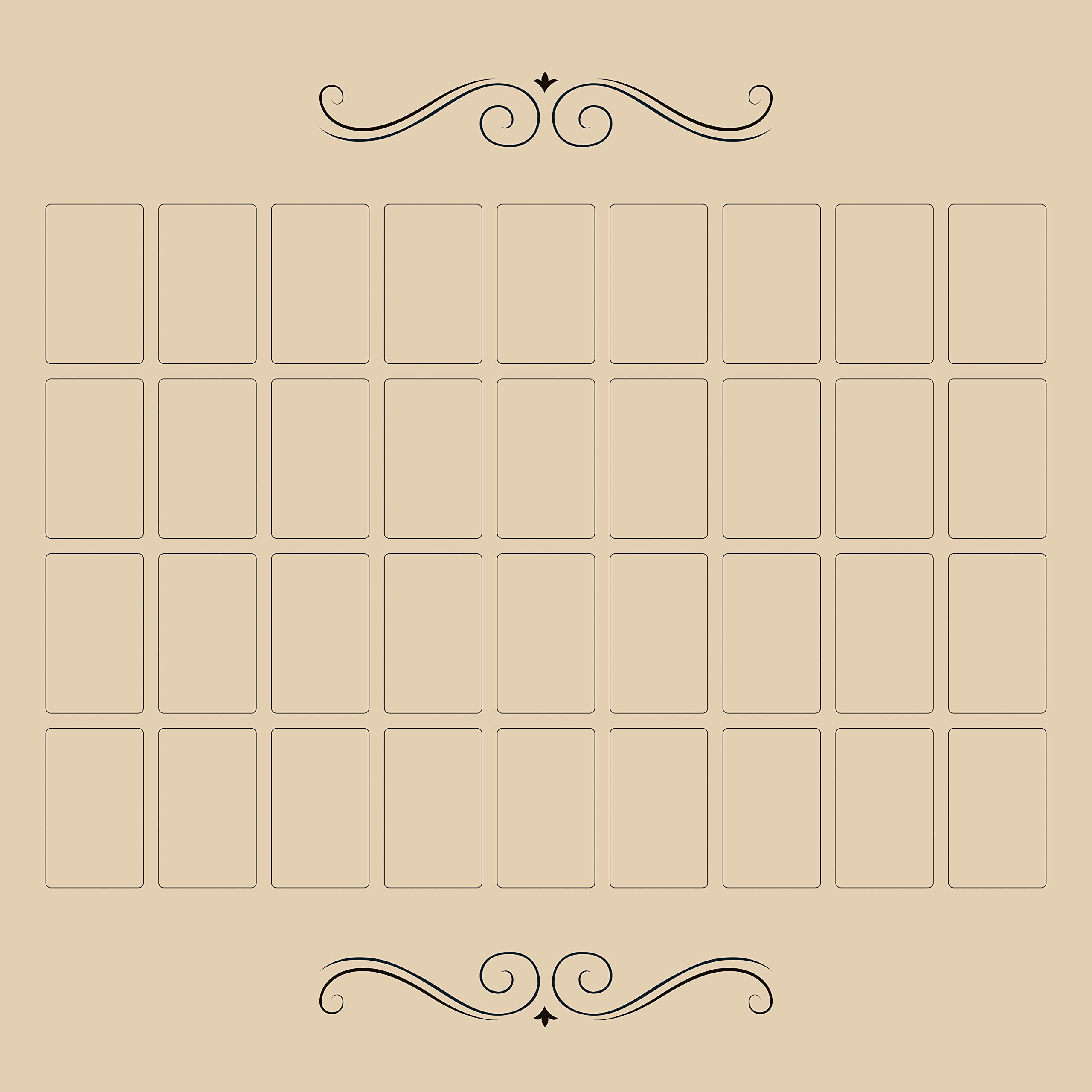 Tapete Grand Tableaur Lenormand Tarot Cloth - 4