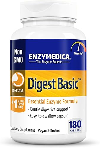Enzymedica Cápsulas básicas para digestión 1