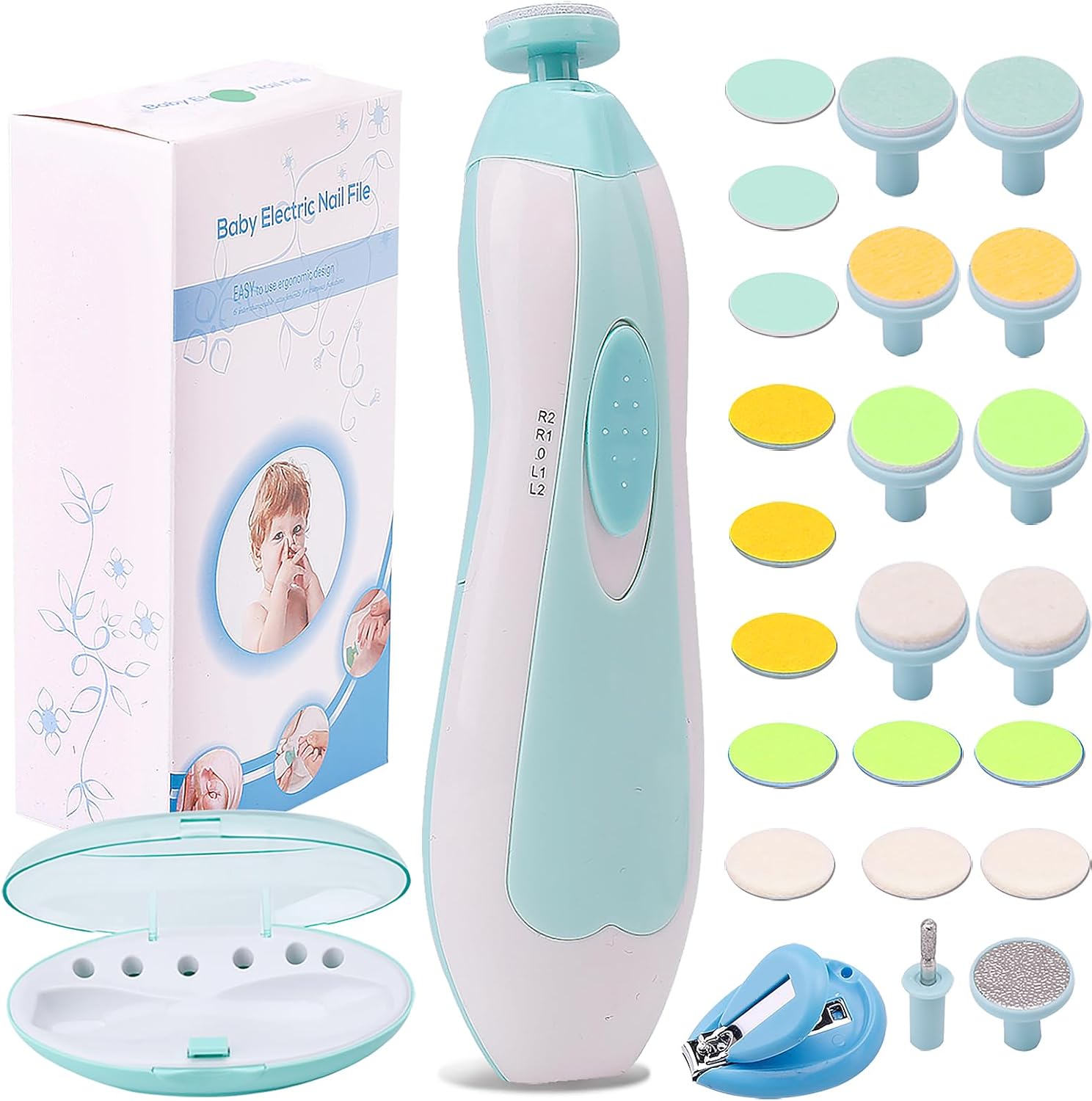 Comprar Baby Nail Trimmer Electric Nail File Baby Nail Clippers, Safe