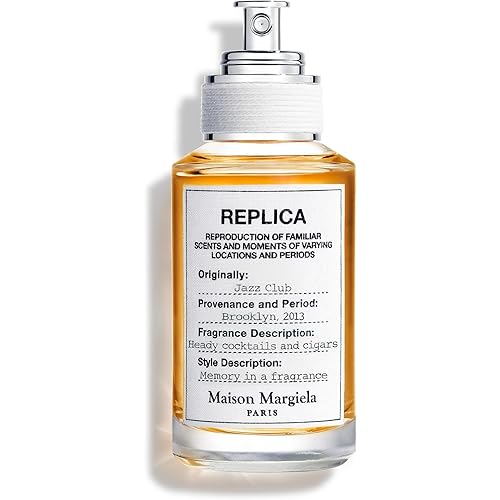 Maison Margiela - Replica - Jazz Club Eau de Toilette - Warm & Spicy Scent - With Vanilla, Rum Accord, & Tobacco
