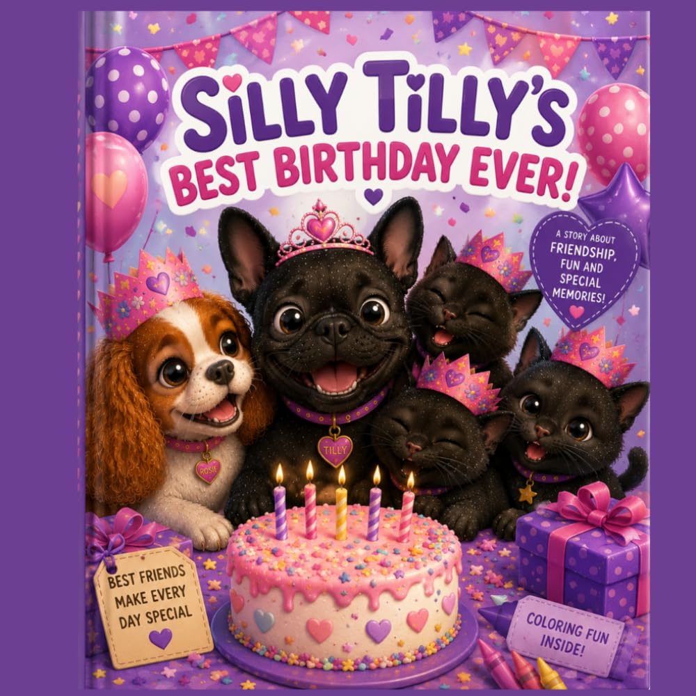 Silly Tilly's best birthday ever: A Cozy Birthday Story About Friendship, Rainy-Day Fun, and Happy Memories