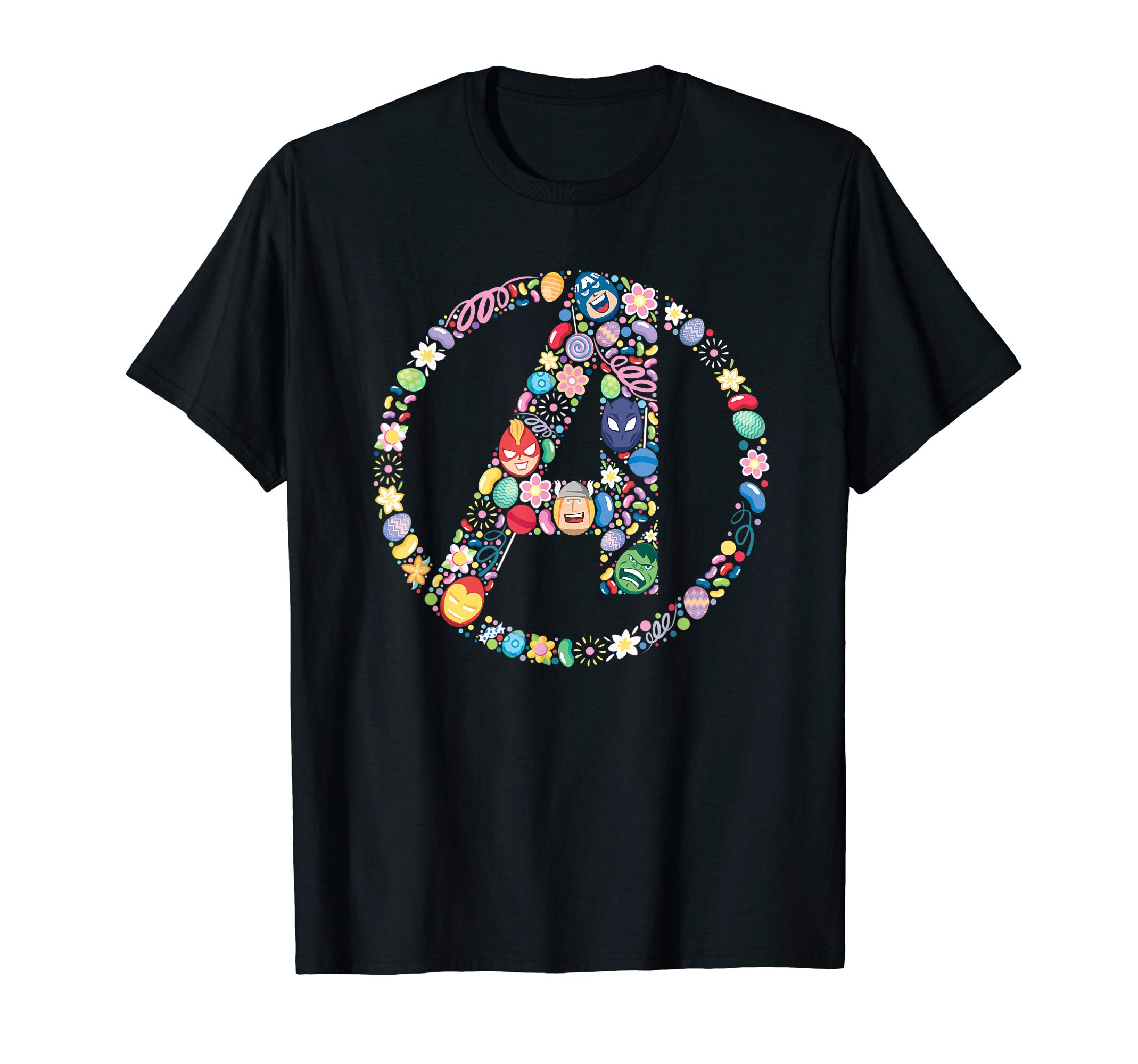 MarvelAvengers Logo Easter T-ShirtOEKO-TEX STANDARD 100