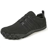 Mens Womens Barefoot Shoes Slip On Water Shoes with Wide Toe Box Zero Drop Design Minimalist Footwear ldeal for Walking Hiking and Grounding Activities