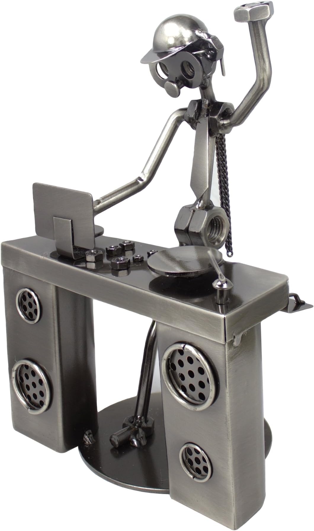 Broadway Gifts 6" Disc Jockey Metal Figurine