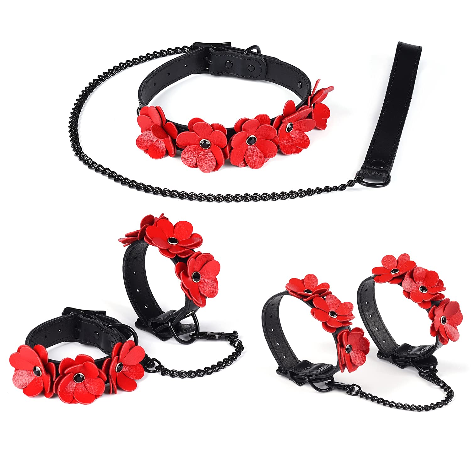 Amazon.co.jp: Liebe Seele リーベゼーレ コスプレ SM グッズ 本革 花 