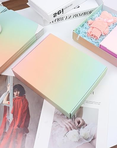 Miniatura 156 de Cajas de envío pequeñas de 6 x 4 x 2 pulgadas para pequeñas empresas, paquete de 30 cajas de correo moradas, caja de embalaje de cartón corrugado