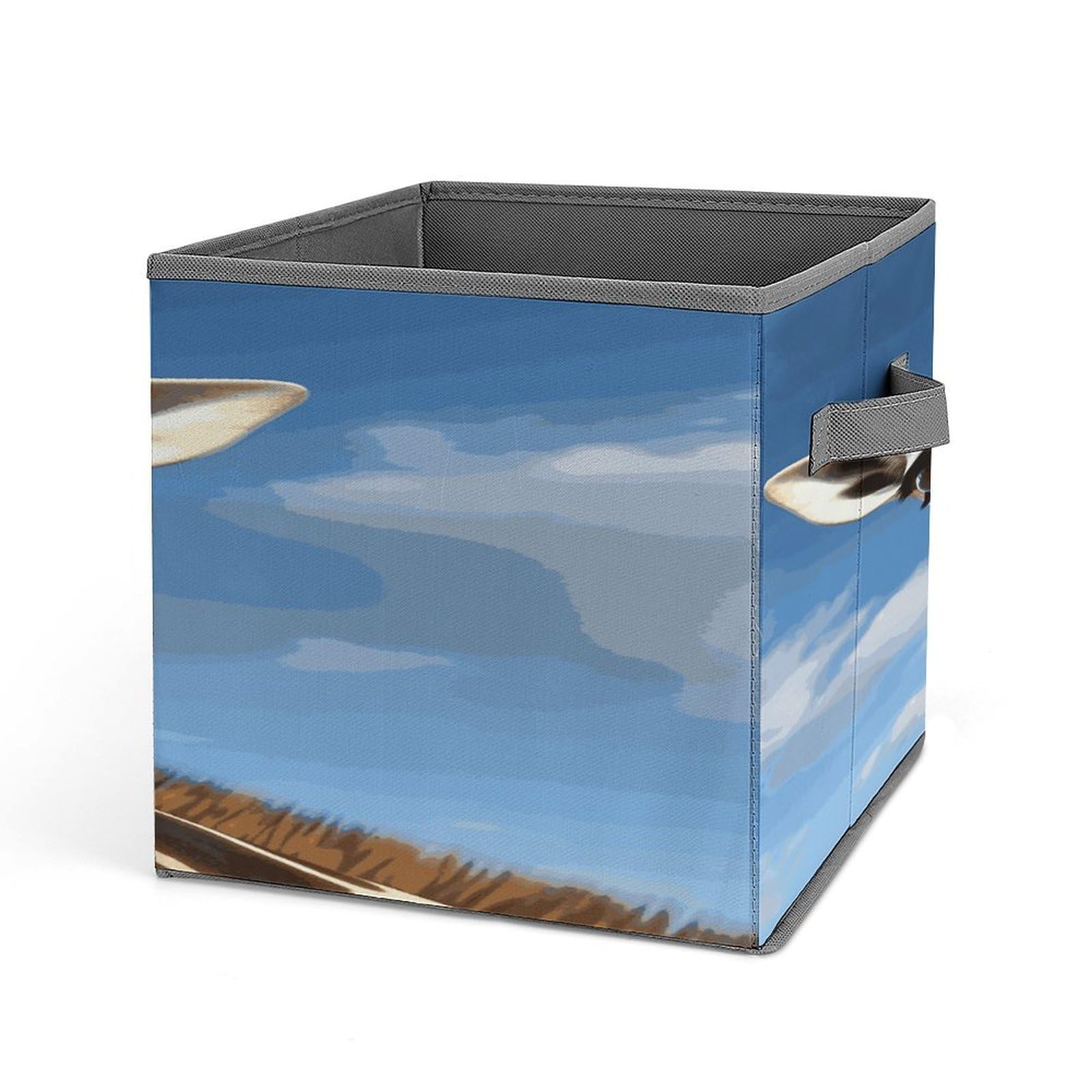 Fekiloot Style Funny Giraffe Storage Bins Storage Baskets