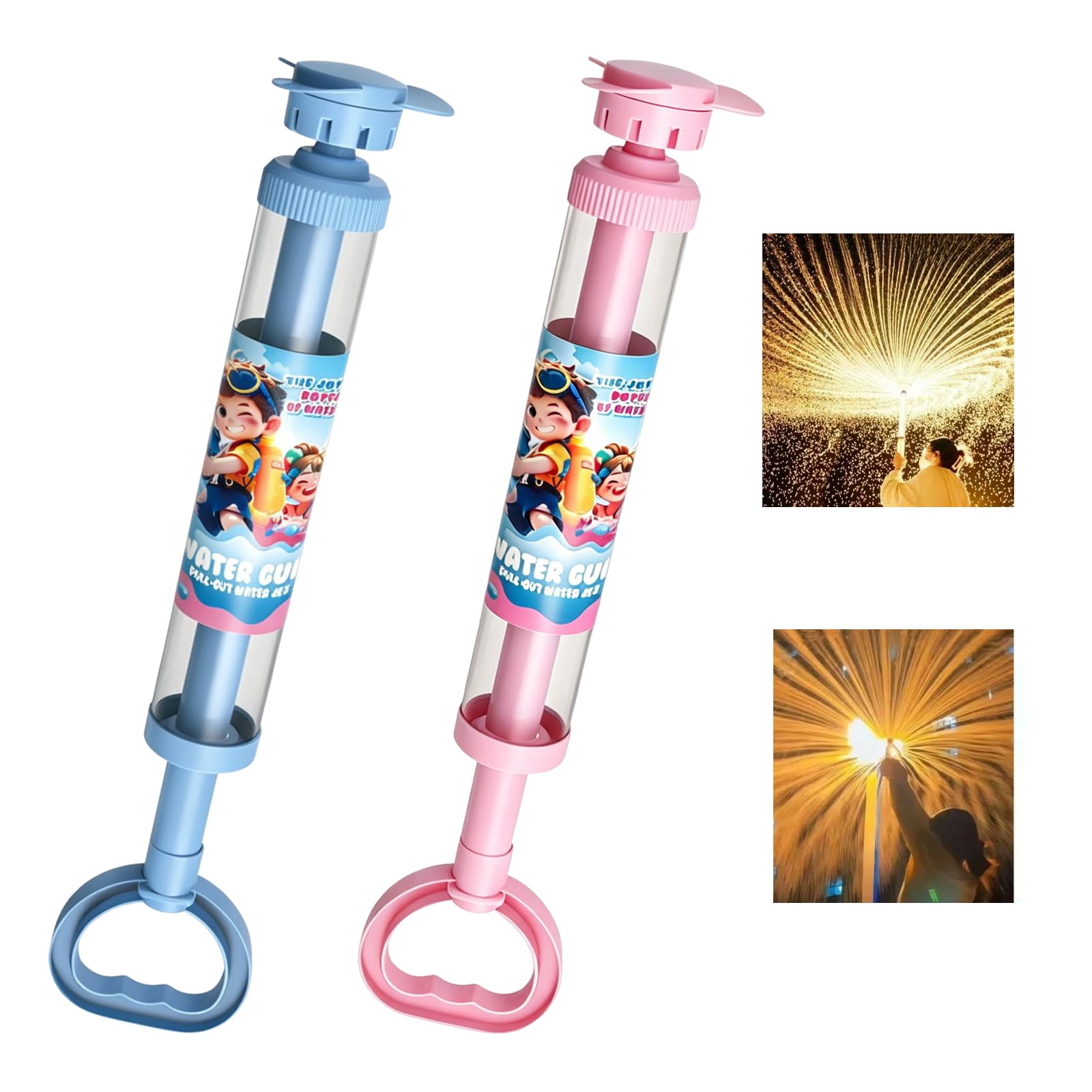Amazon | 【2026新登場&回転花火水鉄砲】花火 ウォーターガン 花 改良