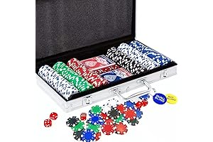 Yinlo Poker Chip Set: Elevate Your Poker Nights with 300 Casino-Grade Chips
