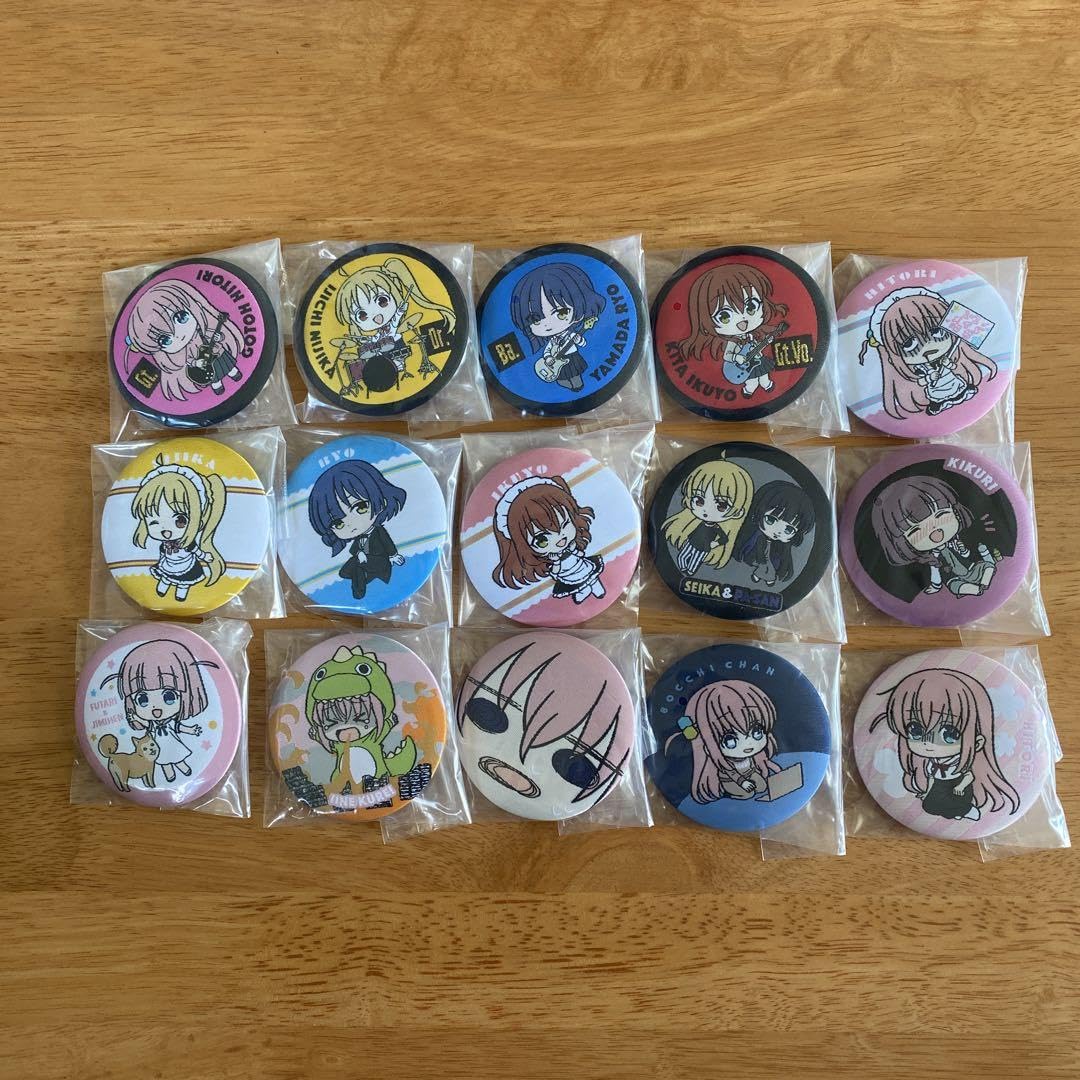 ぼっち・ざ・ろっく!展 缶バッチコンプセット ぼっち・ざ・ろっく！ 缶バッジ4個セットA