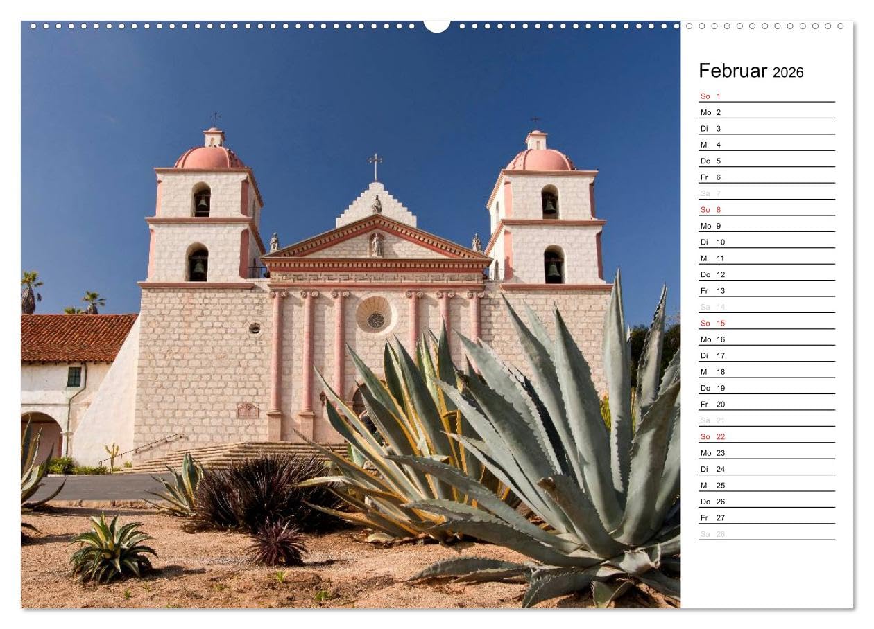 Kalifornien USA (Wandkalender 2026 DIN A2 quer), CALVENDO Monatskalender: 13 traumhafte Reisefotos aus dem Westen der Vereinigten Staaten.