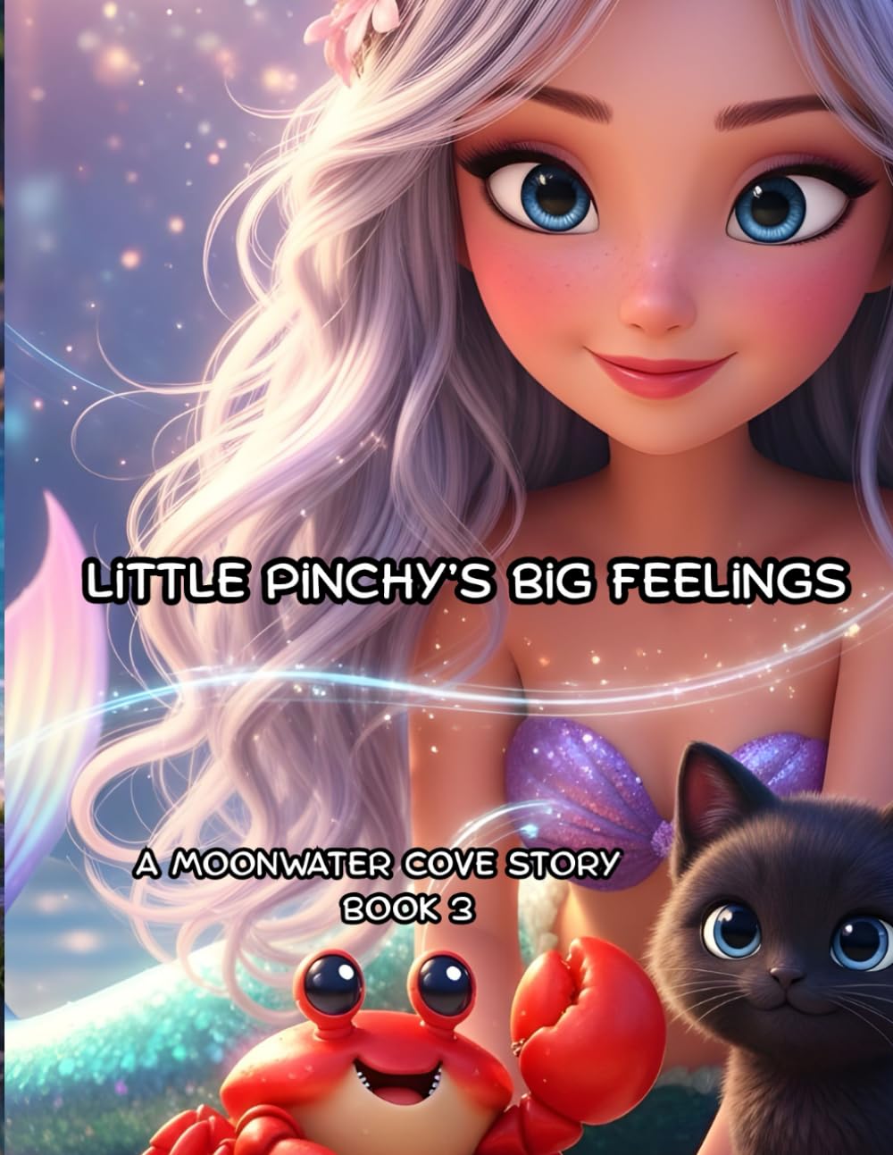 Little Pinchy’s Big Feelings: A Calming Bedtime Story About Big Emotions, Anger, and Breathing for Kids Ages 3–8 (Moonwater Cove Stories)