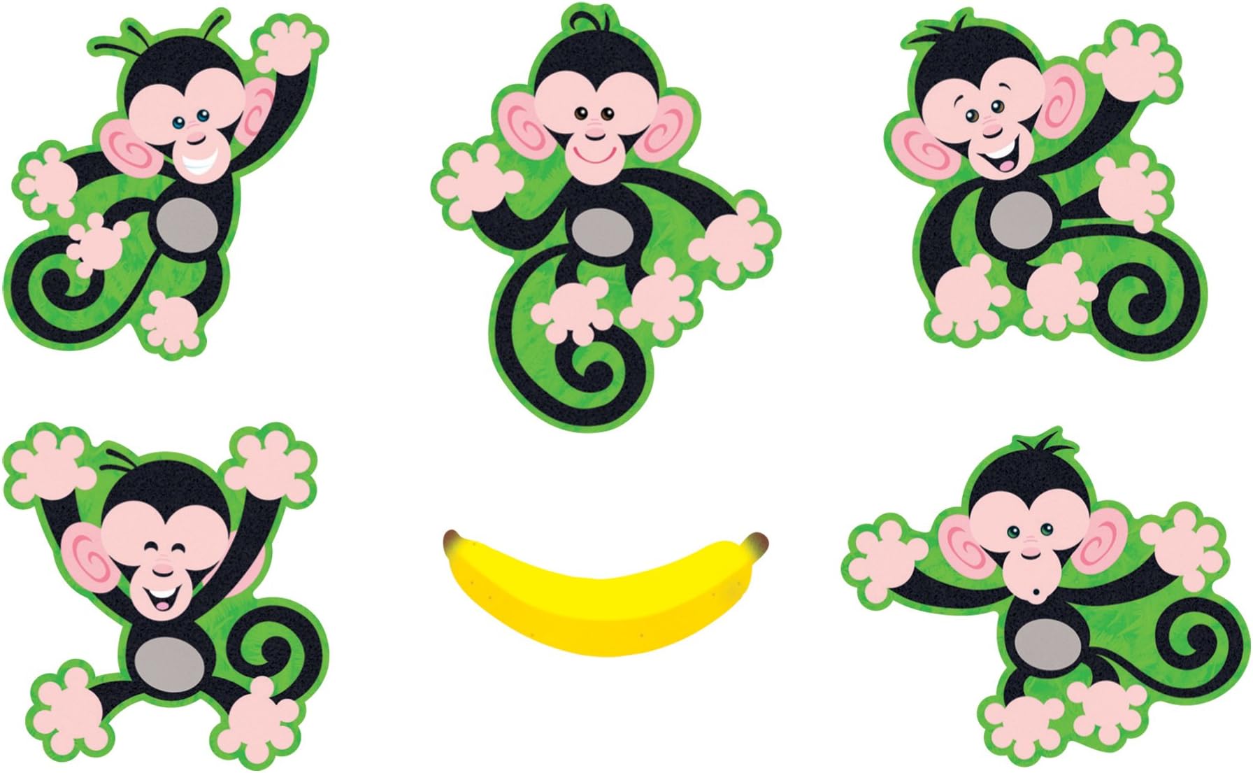 Trend EnterprisesInc. Monkey Mischief Classic Accents Vari
